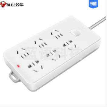 公牛(BULL) GN-109K新国标插座6位总控全长5米 插线板/插排/排插/接线板/拖线板