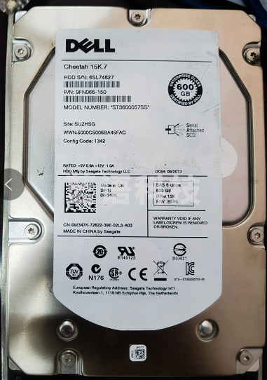 戴尔 DELL 600G 硬盘