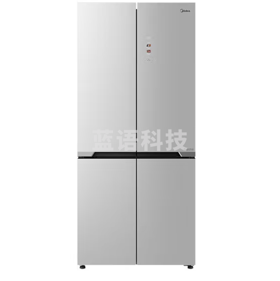 美的  517升四门风冷无霜一级能效双变频电冰箱  BCD-517WSGPZM钻石灰