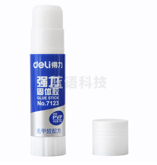得力 7123 强力固体胶 36G