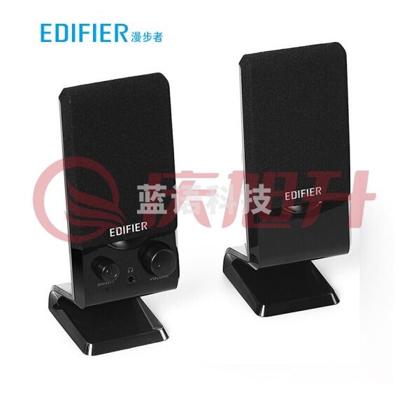 漫步者 R10U 2.0声道 多媒体音箱 音响 电脑音箱 黑色