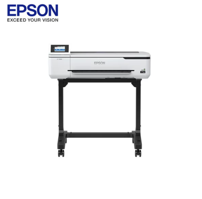 爱普生（EPSON）SC-T3180N+可移动支架 A1+24英寸CAD工程图纸打印机 大幅面写真喷绘机 蓝图红章彩图绘图仪