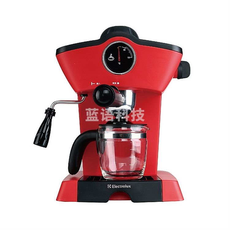 伊莱克斯 EGCM1000 咖啡机 800W(单位：台) 红