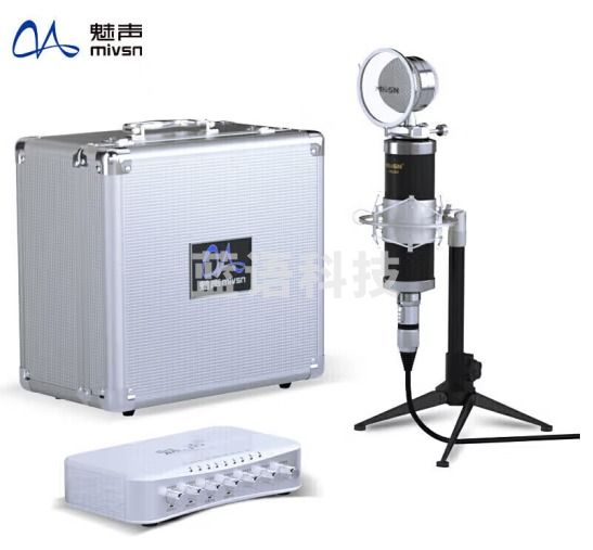 魅声T8-5 手机外置声卡麦克风直播套装 K歌快手抖音电脑主播唱歌喊麦聊天录音设备 吃鸡变声器话筒电容麦