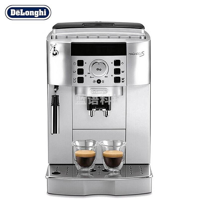 德龙（Delonghi）ECAM22.110.SB 手动奶泡系统 全自动咖啡机（台）银白