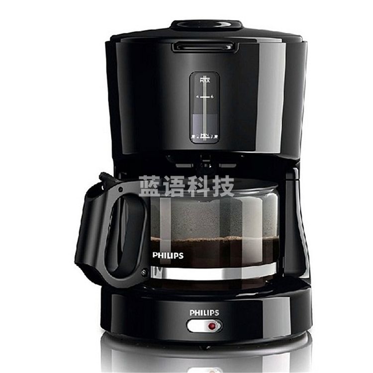 飞利浦 HD7450/20 咖啡机 0.6L (单位:台) 黑色