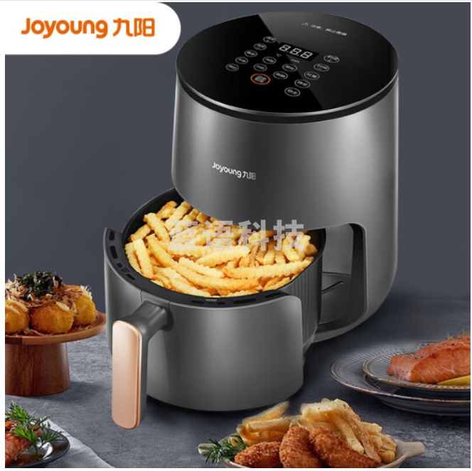 九阳空气炸锅家用大容量无油炸多功能全自动电炸锅KL45-VF510