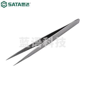 世达（SATA）03101 尖头镊子125MM