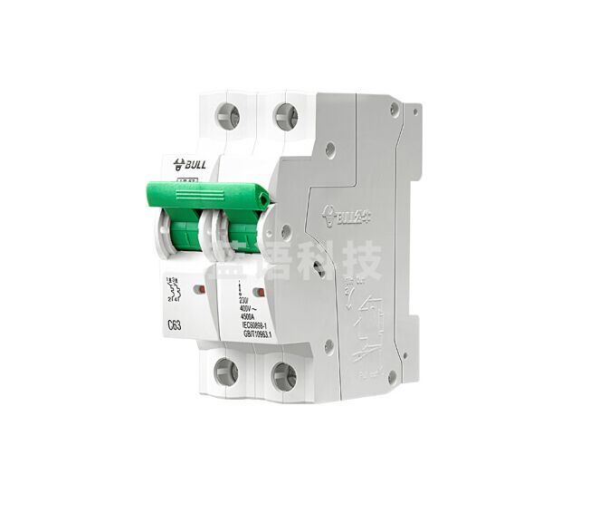 公牛(BULL) 空气开关 2P小型断路器 2P双极63A 家用电源空开 LB-63C63/2