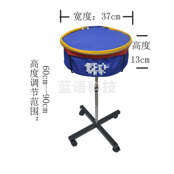乒乓球专用移动多球筐、多球架、多球车、集球器含网