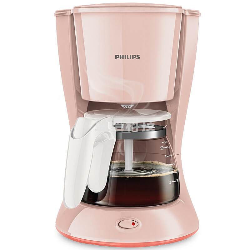 飞利浦 HD7431/30 全自动咖啡机 粉色 0.6L （单位：台)
