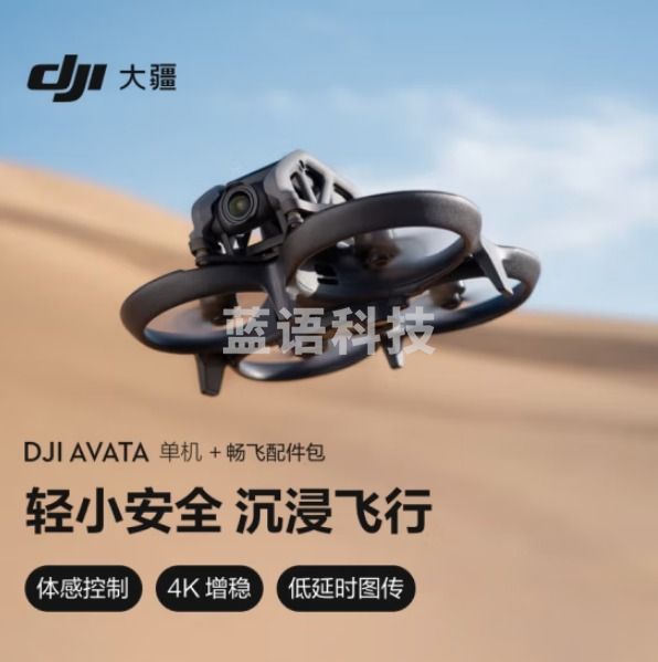 （下单前请咨询）大疆Avata 单机（不配备遥控器和眼镜）轻小型沉浸式 高清专业迷你拍摄+配件包