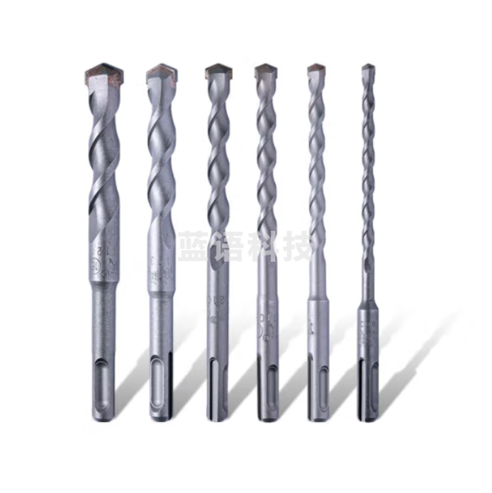 大地（DADI）6x160 元四坑/圆柄四坑电锤钻头/冲击钻头