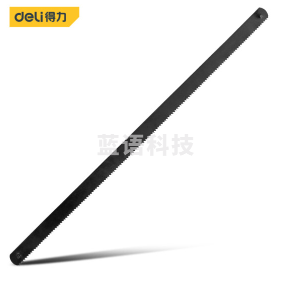 得力(deli) 6英寸迷你钢锯条10根装 65Mn钢锯条24齿 DL353001  货号：JC