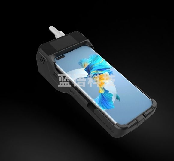 瑞新H99 智能背夹式酒检仪手持移动警务终端