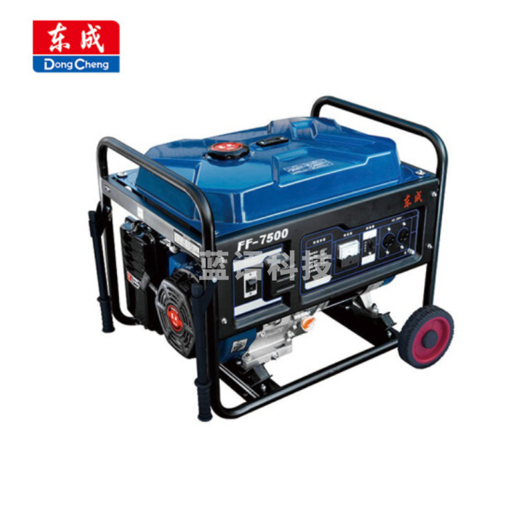 东成 FF-7500 汽油发电机6.5KW单缸四冲程单相手启动