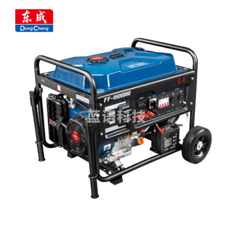 东成 FF-9500DSE 汽油发电机7.5KW单/三相四冲程单缸 电启动汽油发电机