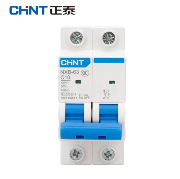 正泰 NXB-63-2P-C10  小型断路器气开关  2P C型10A