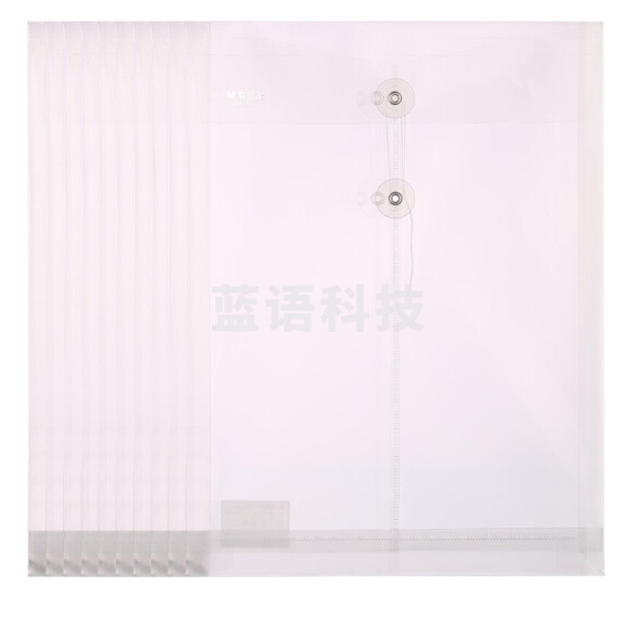 晨光 塑料档案袋文件袋250*335mm 12个/包 ADM94518