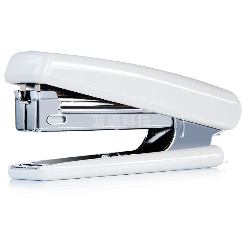 得力(deli)12页经典耐用订书机/订书器 尾部自带起钉器(适用10#钉) 颜色随机(黑色、蓝色、白色)0221