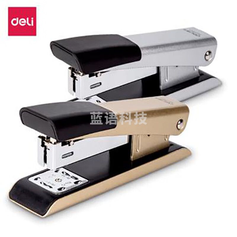 得力(deli) 0341 双钉订书机 可钉50页 颜色随机