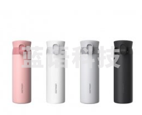 乐扣乐扣 lock&lock LHC3239PIK 316不锈钢弹盖保温杯 商务便携 350ml 粉色