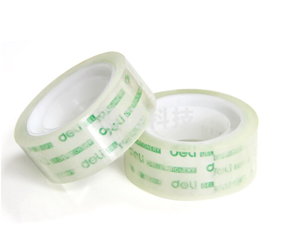 得力30079文具胶带18mm*18m*38um 4卷/筒 40筒/盒(单位：盒)