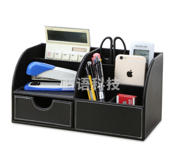 博采带抽屉笔筒(个)