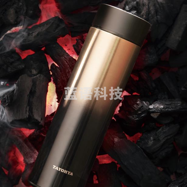 "多样屋 TA31-0063BP 星空智能显温保温杯-曜石金"