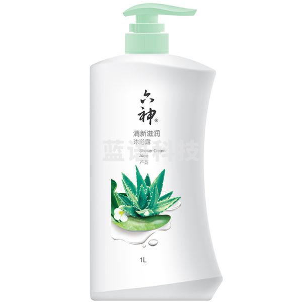 六神清新滋润沐浴露 1L