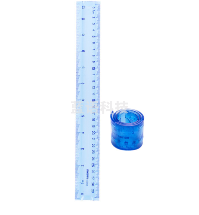 得力 6209 软尺尺子直尺 30cm (单位:只) 混色