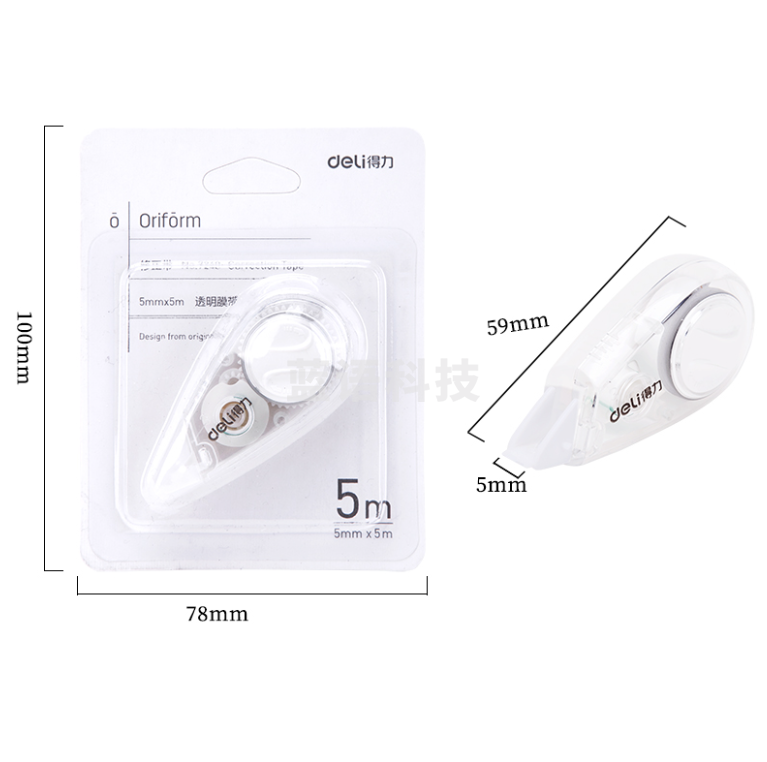 得力(deli)7240修正带(单位：卡)白色