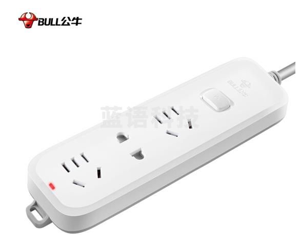 公牛GN-B5120 三孔位 1.8米插座