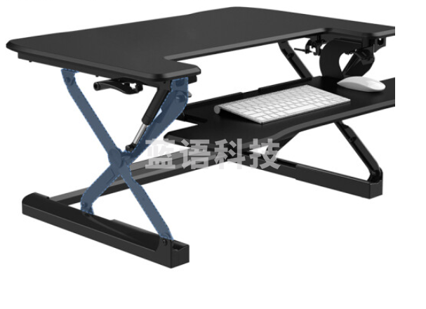 乐歌(Loctek) M9S站立办公升降台式电脑桌坐站交替笔记本桌可移动工作台书桌笔记本台办公 升降台