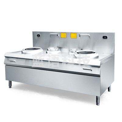 金百川/JBAICK 900炒灶系列双炒双尾电磁炉15KW*2电磁灶商用电磁炉大功率凹面电炒炉小炒炉大锅灶饭堂大炒锅食堂灶台学校酒店饭店