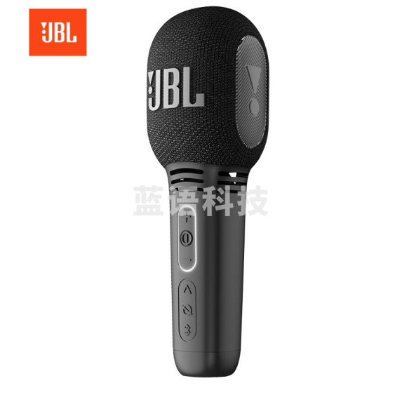 JBL KMC300 蓝牙无线麦克风 全民K歌话筒音响音箱一体麦克风 黑色