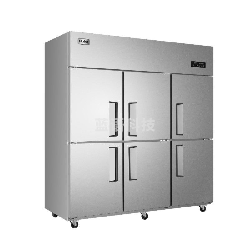 海尔（Haier） SLB-1500C3D3 立式六门双温厨房冰柜 饭店冷柜 六门商用冷柜