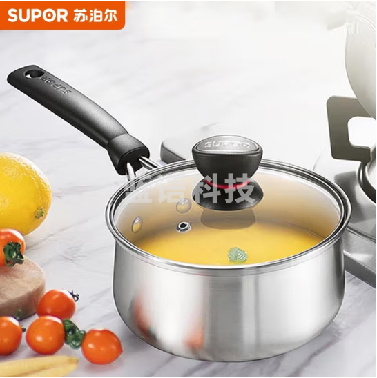 苏泊尔 ST18H1 18cm 304不锈钢奶锅煮面锅