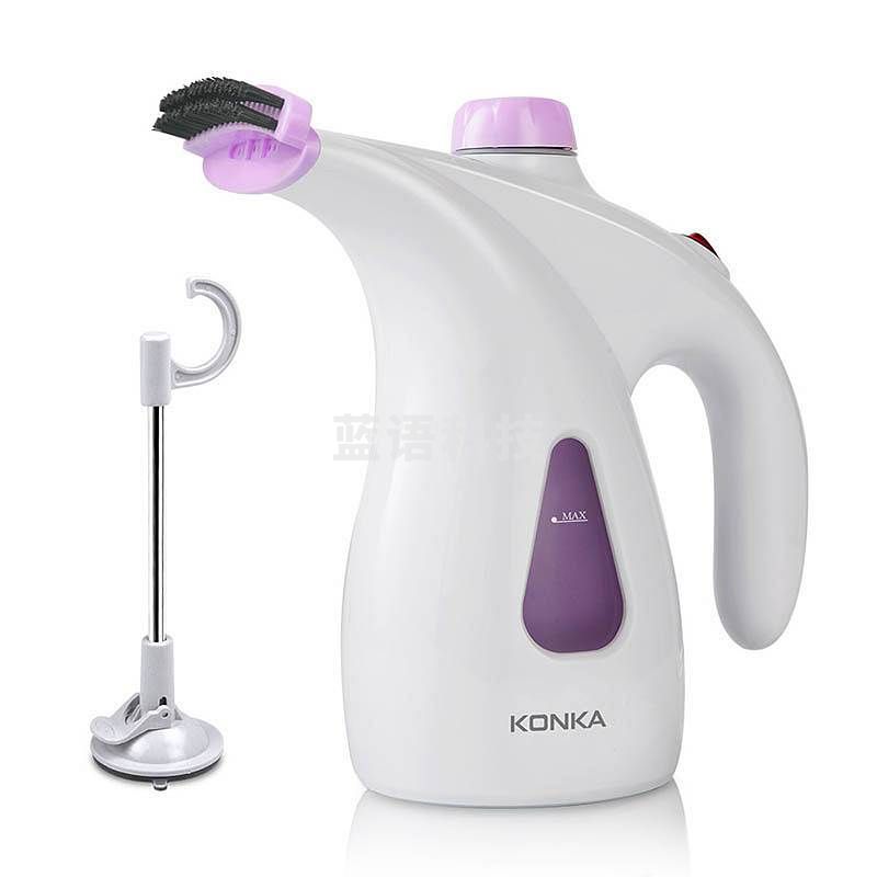 康佳（KONKA）KGGT-008S 紫霞仙子手持挂烫机家用迷你熨烫衣服机额定功率：800W   额定容量：200ml （单位：台）