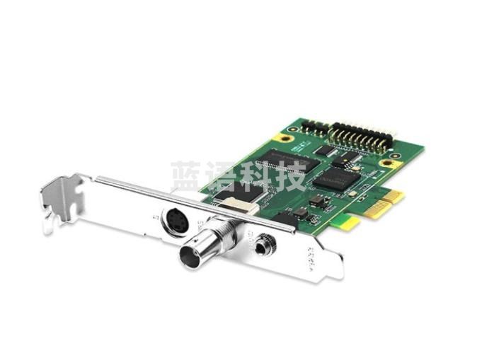 天创恒达 TC-390N1视频采集卡BNC标清信号录制