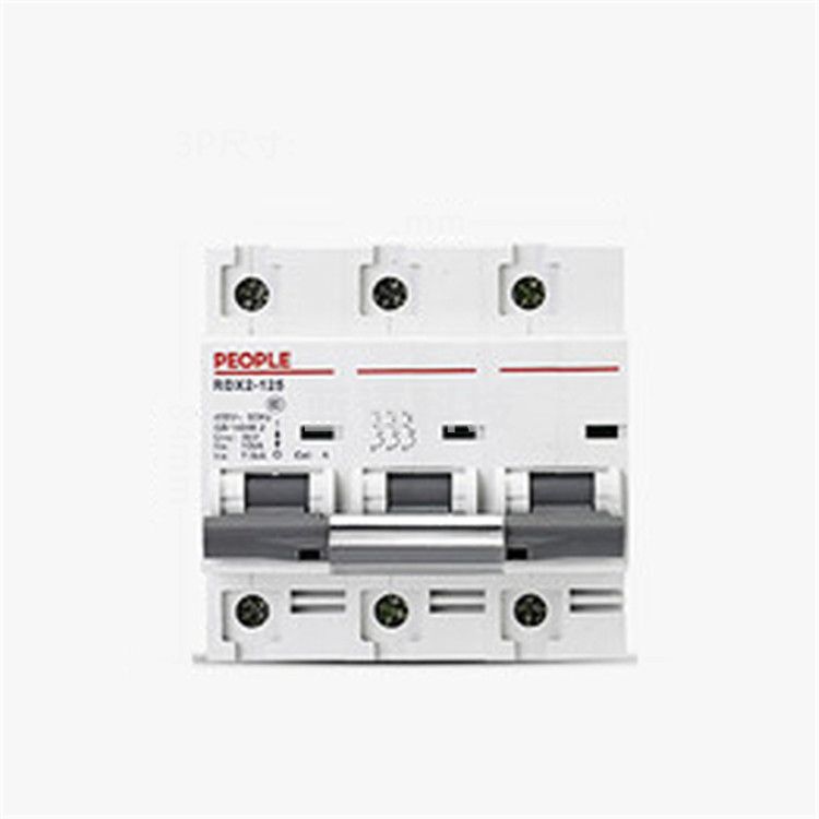 人民电器 RDX2 3P/125A 大功率断路器