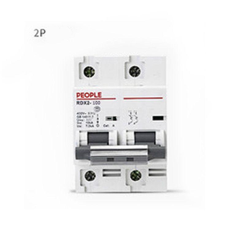 人民电器 断路器 RDX2-100（63A／2P)大功率断路器