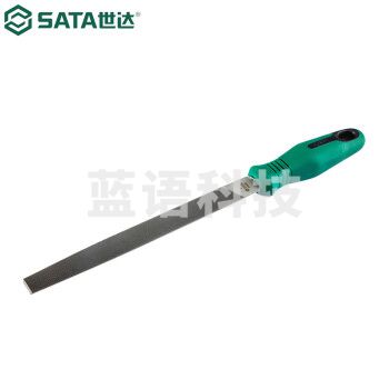 世达（SATA）03944 迷你中齿半圆锉200MM