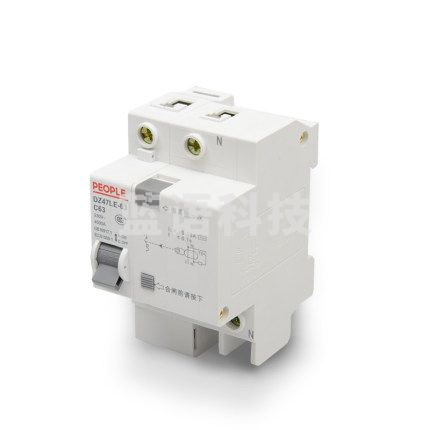 人民电器  DZ47LE-1P20A 拼装  漏电保护器
