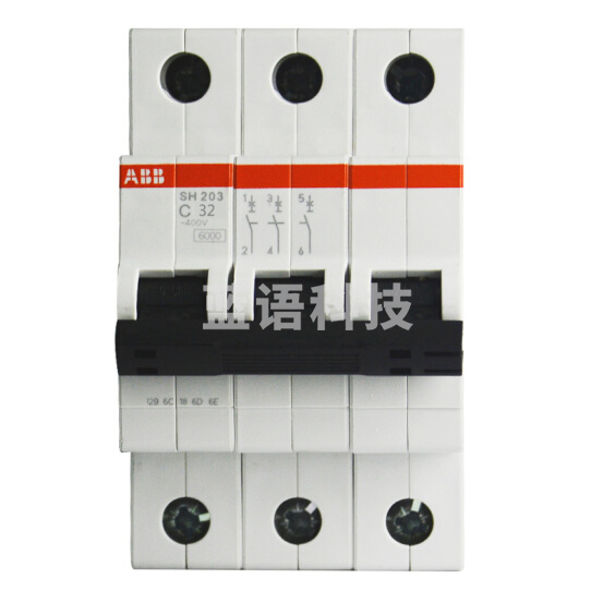 ABB 断路器SH200系列 3P 32A 断路器 电闸