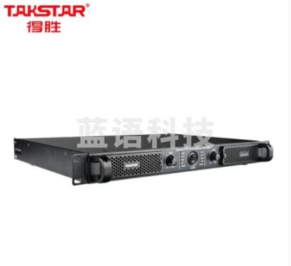 得胜（TAKSTAR）EKA-8D 数字功率放大器 专业纯后级功放舞台演出会议工程安装专用