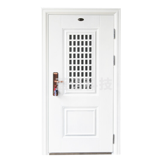 防盗门白色通风门   货号：YC