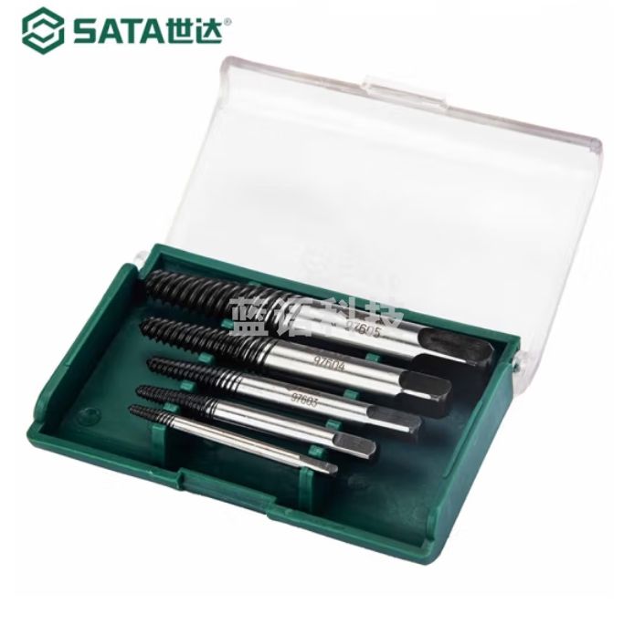 世达 5件套粗牙断丝取出器 09704A