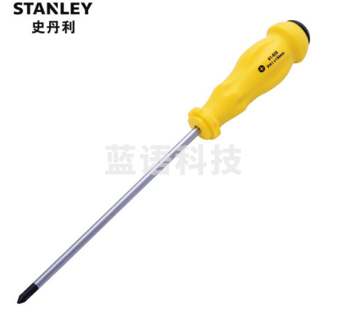 史丹利 (STANLEY)十字螺丝批 s-2合金钢带磁性螺丝刀 PH0x75mm 61-827-23
