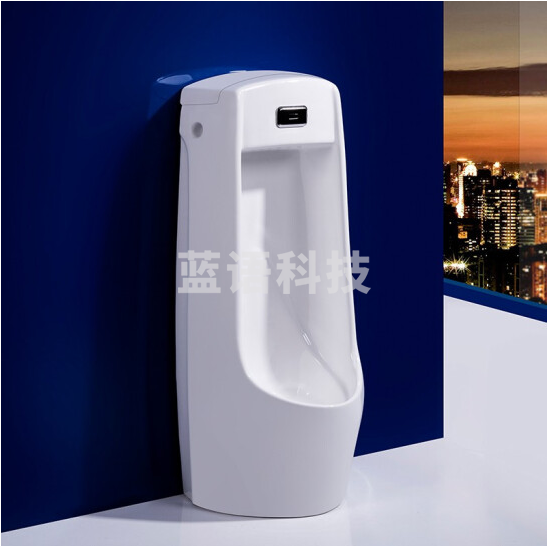 恒尔  立式智能自动感应小便器  男士小便池 X021  尺寸400*360*950mm  货号：JC